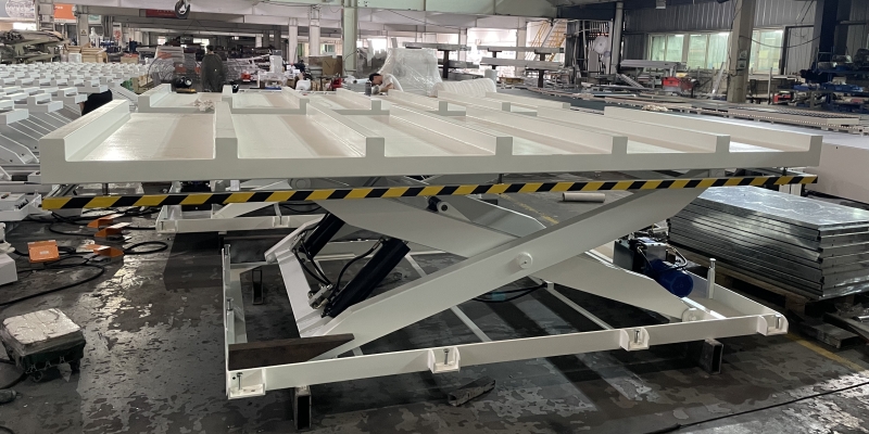 آسانسور هیدرولیک با 6 موقعیت چنگال برای مبلمان پانل: محلول انتقال مواد سفارشی