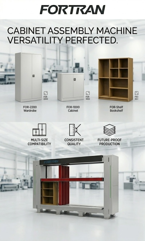 مزایای دستگاه مونتاژ کابینت
